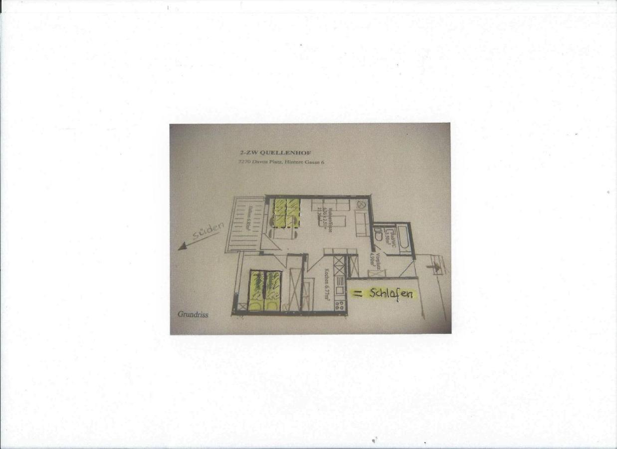 Quellenhof D04 Apartment ดาวอส ภายนอก รูปภาพ